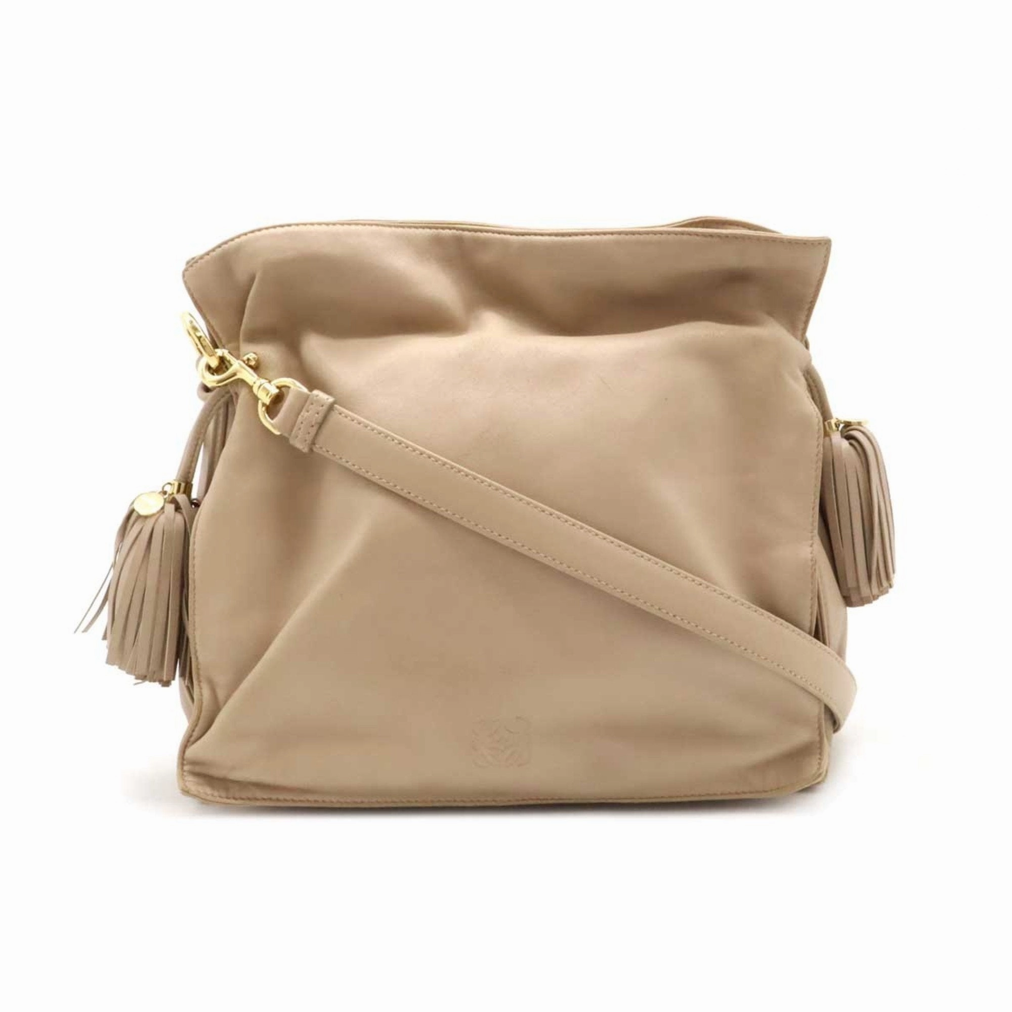 Loewe Flamenco Nappa Leather Shoulder Bag (Pre-Owned)