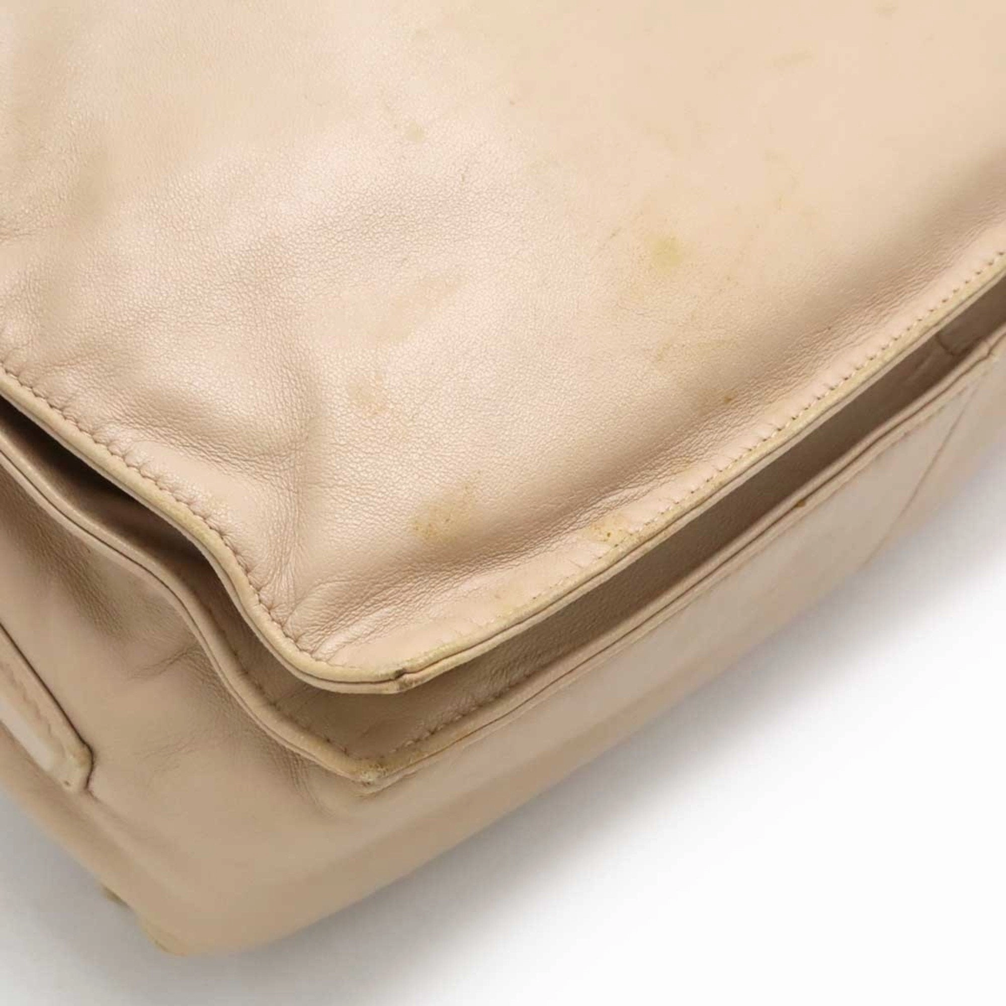 Loewe Flamenco Nappa Leather Shoulder Bag (Pre-Owned)
