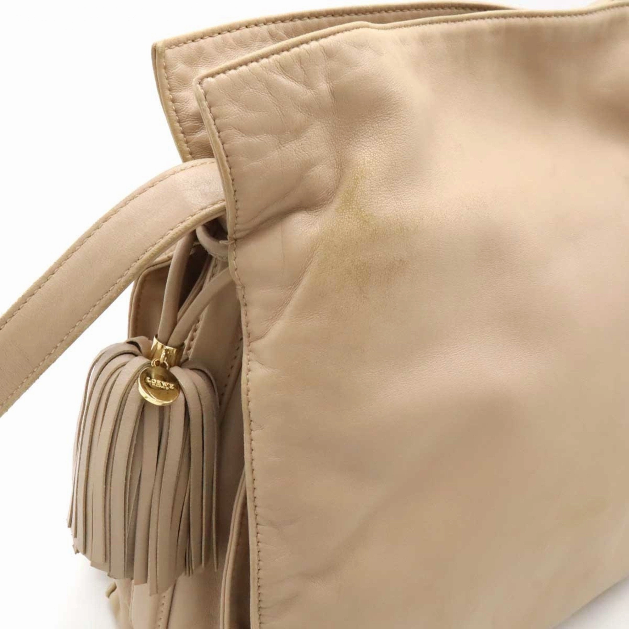 Loewe Flamenco Nappa Leather Shoulder Bag (Pre-Owned)