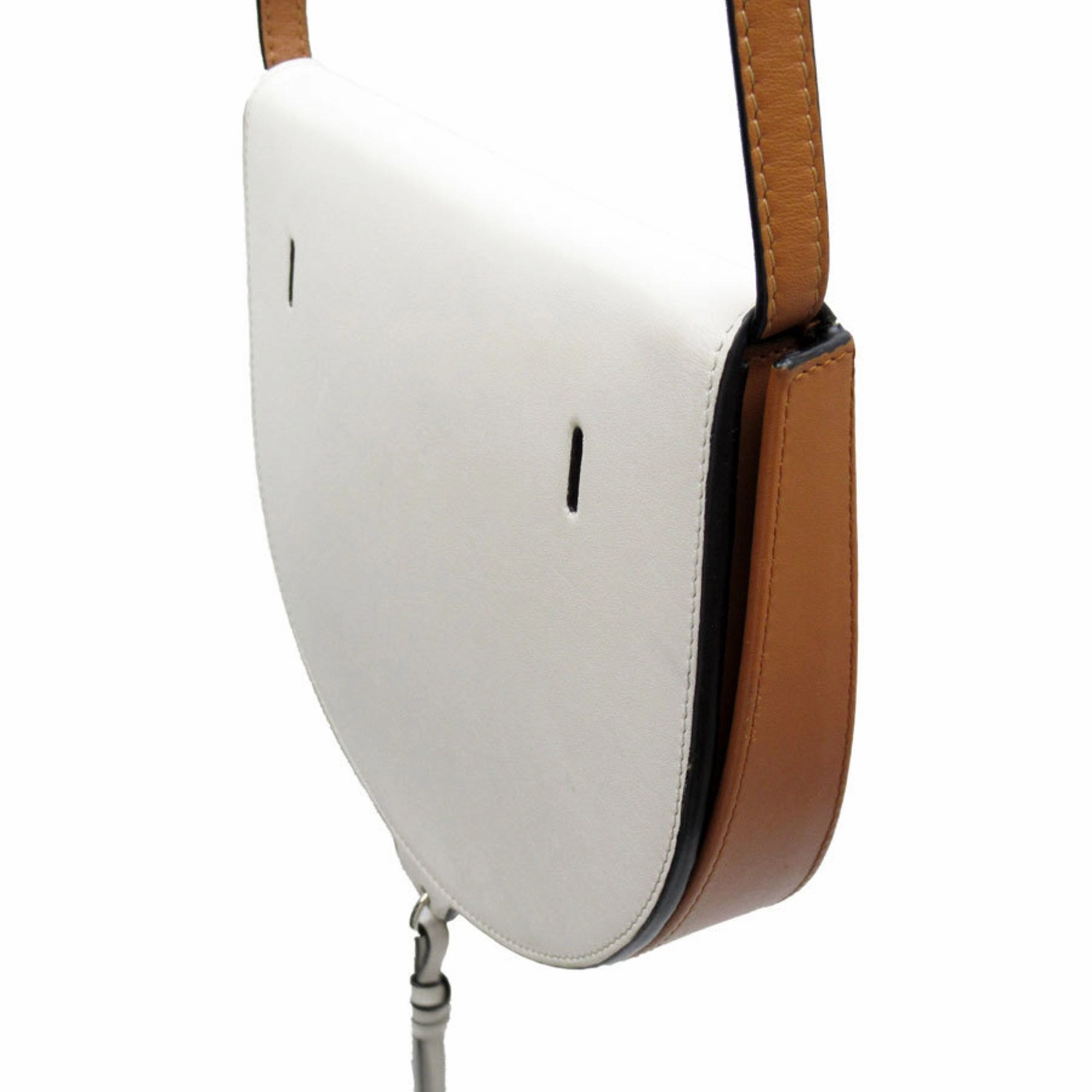 Loewe Heel Leather Shoulder Bag (Pre-Owned)