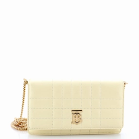 Lola Shoulder Bag Quilted Lambskin Small