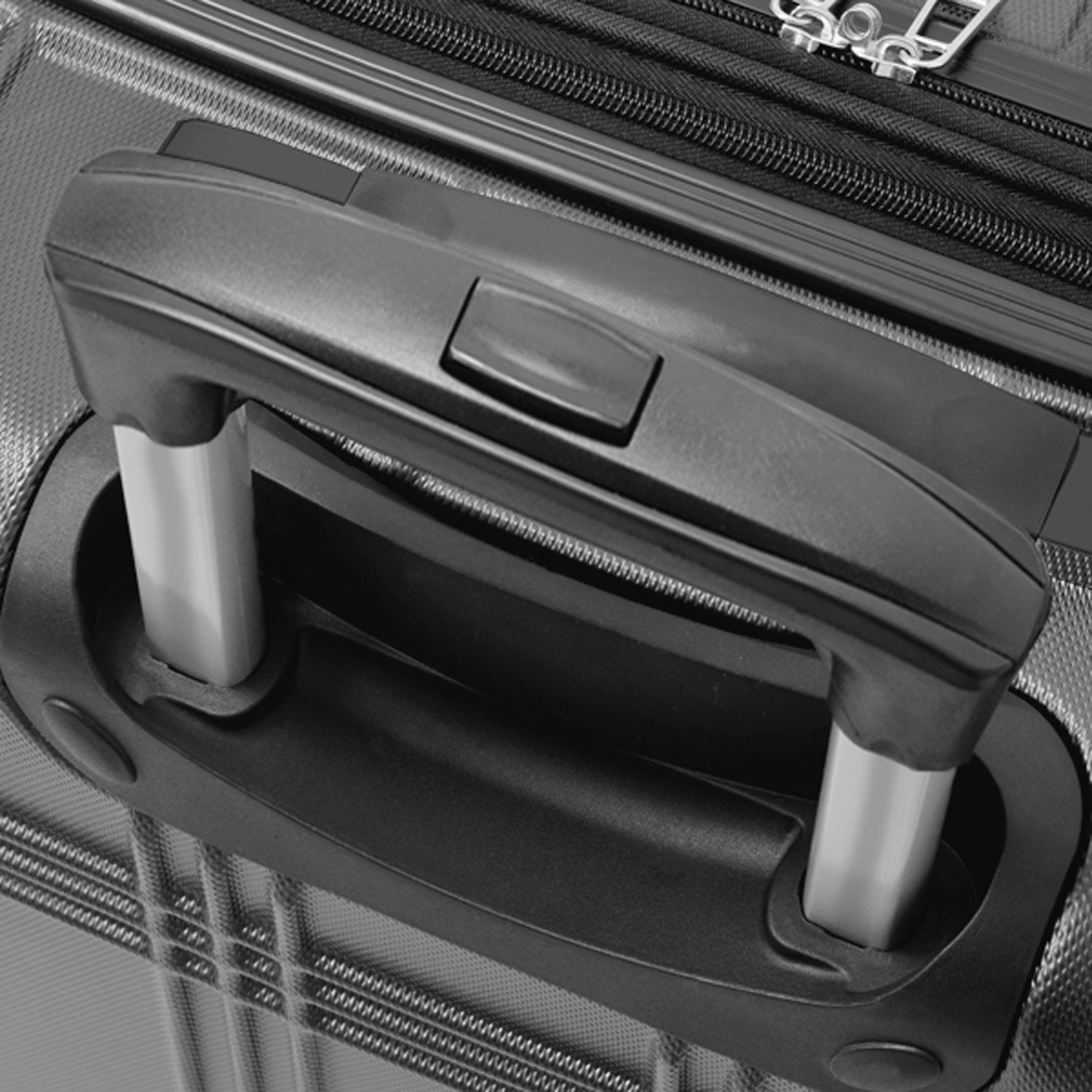 London Fog Kingsbury 25" Expandable Hardside Spinner, Titanium