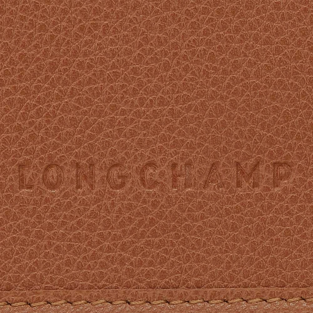 LONGCHAMP Le Foulonne XS Clutch Crossbody Bag Caramel 10133021