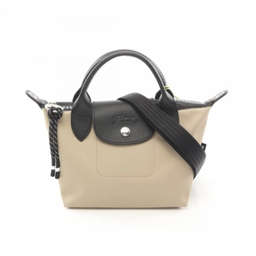 Longchamp Le Pliage Energy XS Canvas Leather Handbag