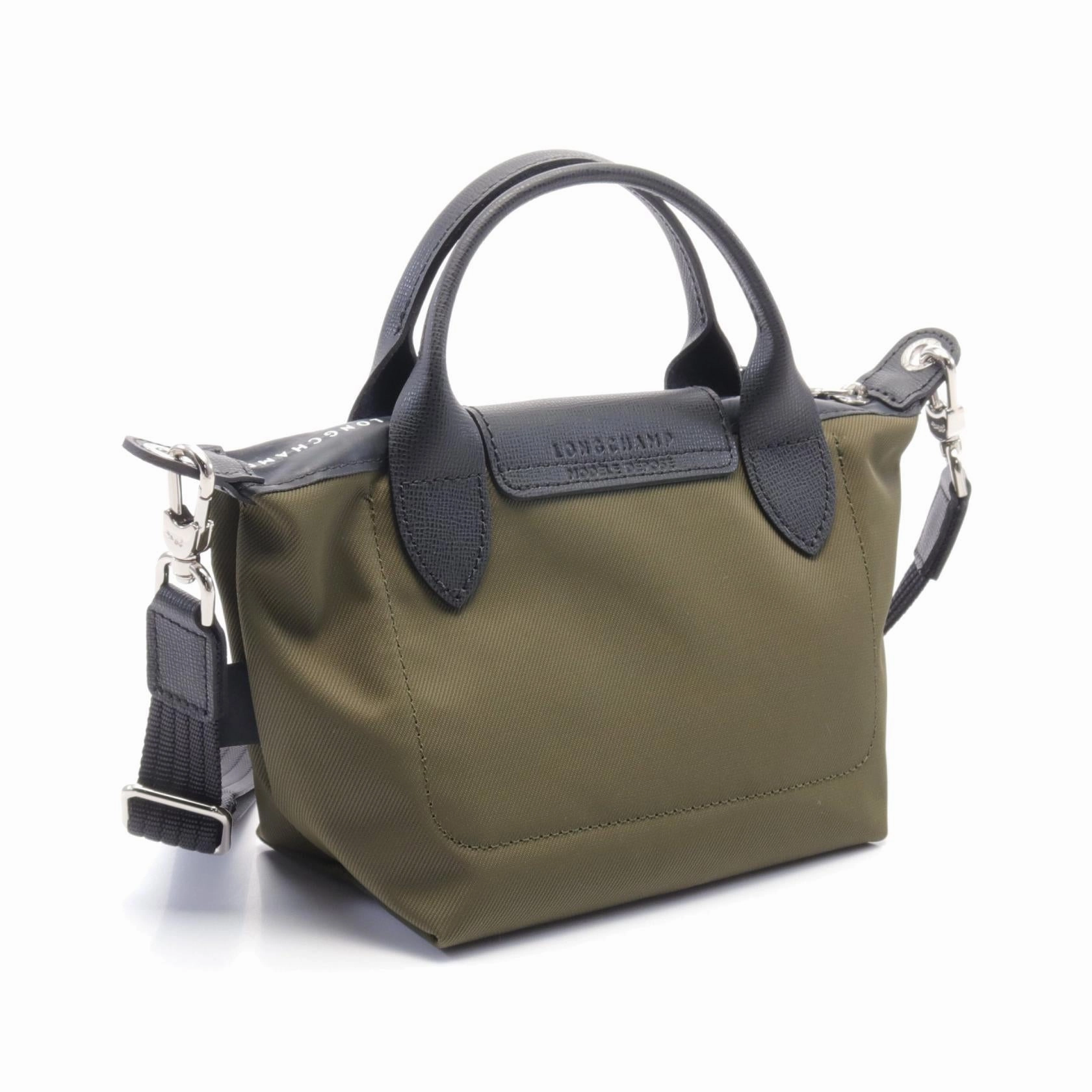 Longchamp Le Pliage Energy XS Nylon Leather Handbag