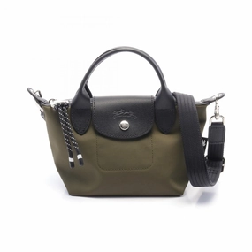 Longchamp Le Pliage Energy XS Nylon Leather Handbag