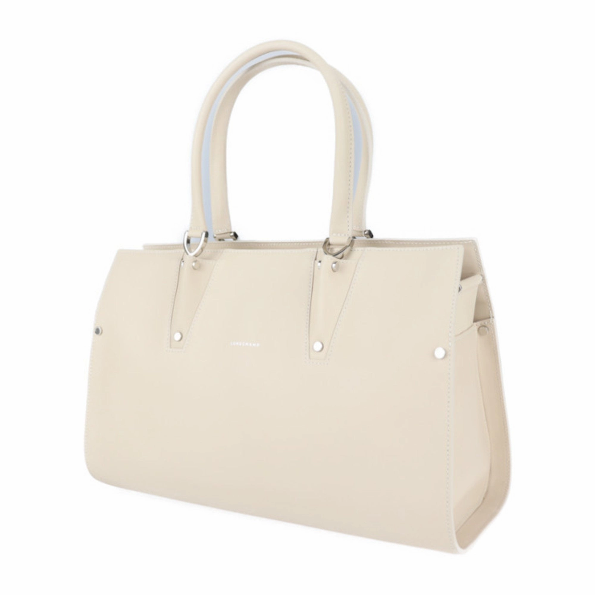 Longchamp  Leather Handbag (Pre-Owned)