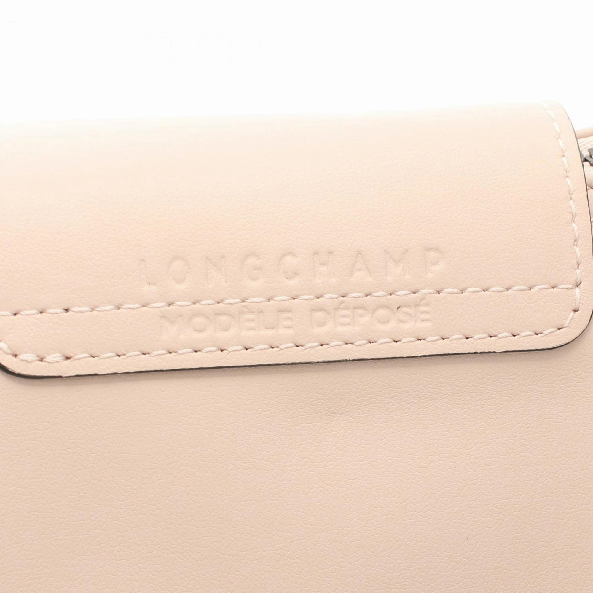 Longchamp Leather Handbag (Pre-Owned)