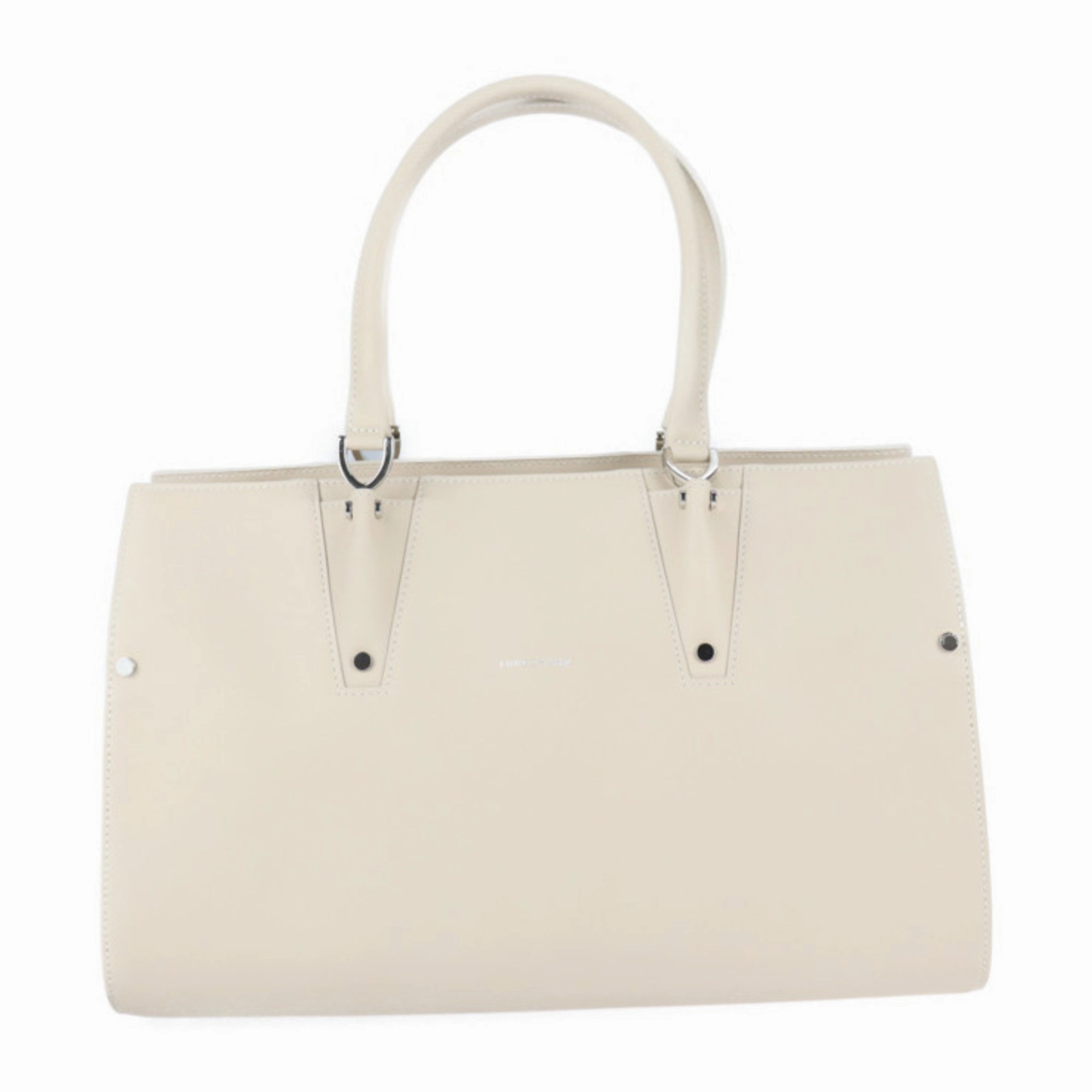 Longchamp  Leather Handbag (Pre-Owned)