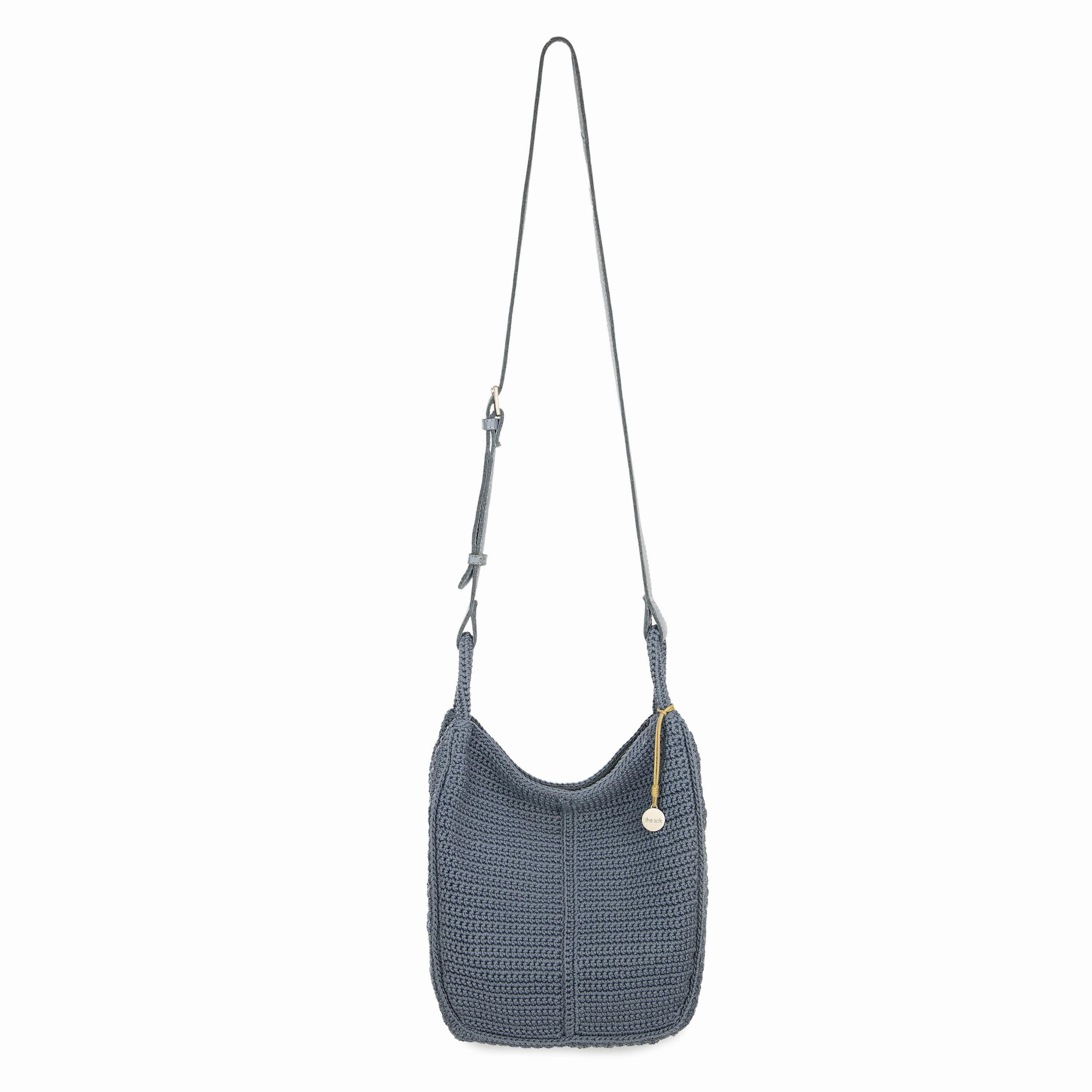 Los Feliz Crossbody - Hand Crochet - Maritime
