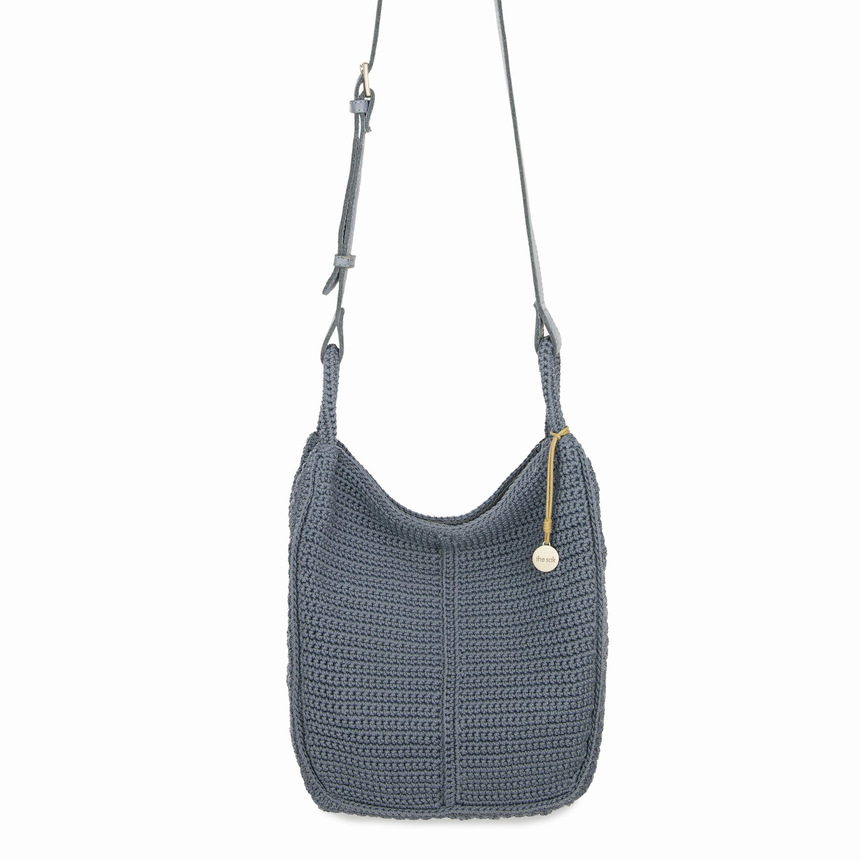 Los Feliz Crossbody - Hand Crochet - Maritime