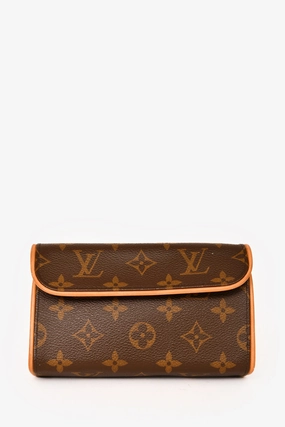 Louis Vuitton 2004 Brown Monogram Florentine Belt Bag