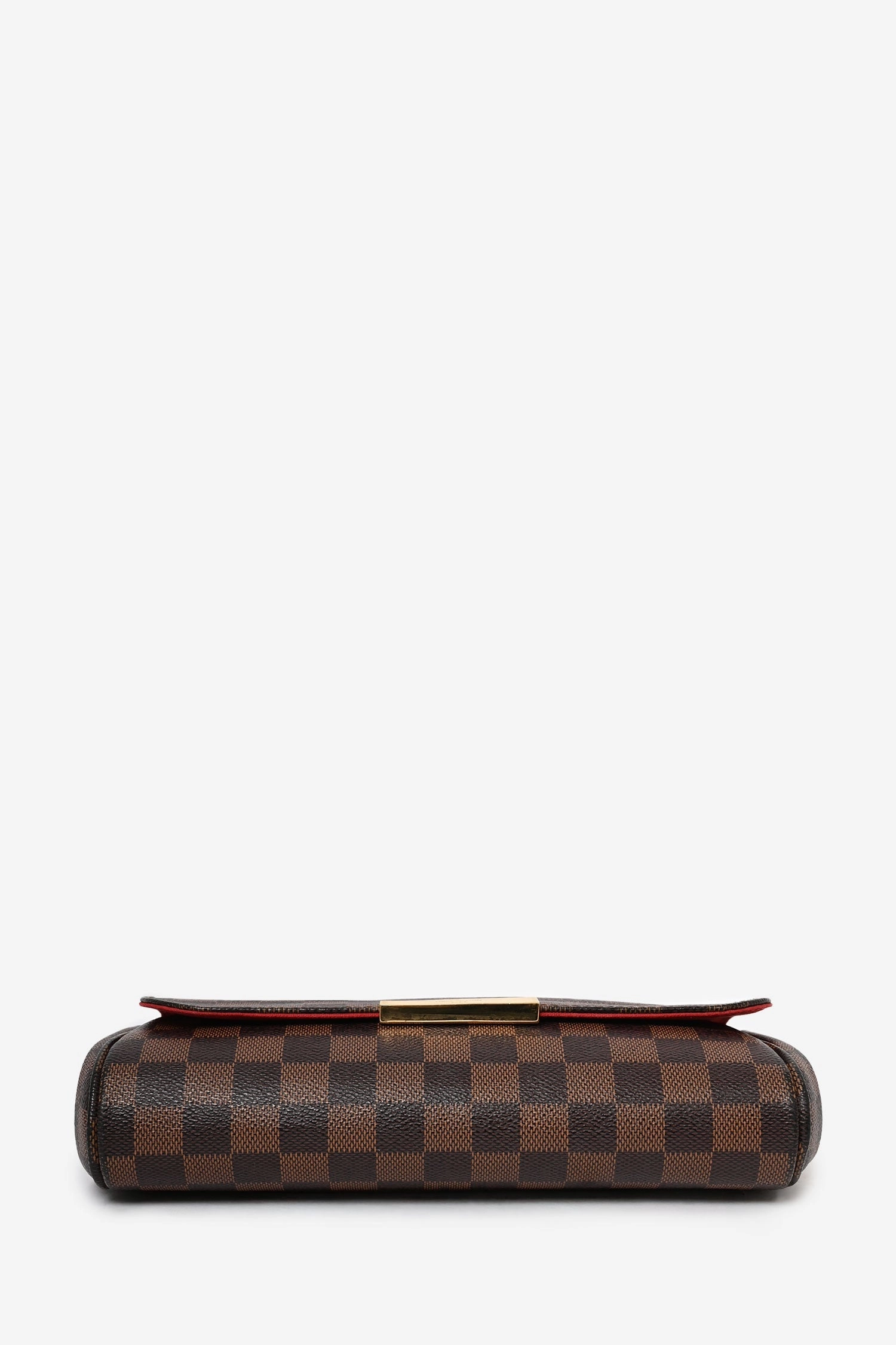 Louis Vuitton 2014 Damier Ebene Favourite MM Chain Shoulder Bag