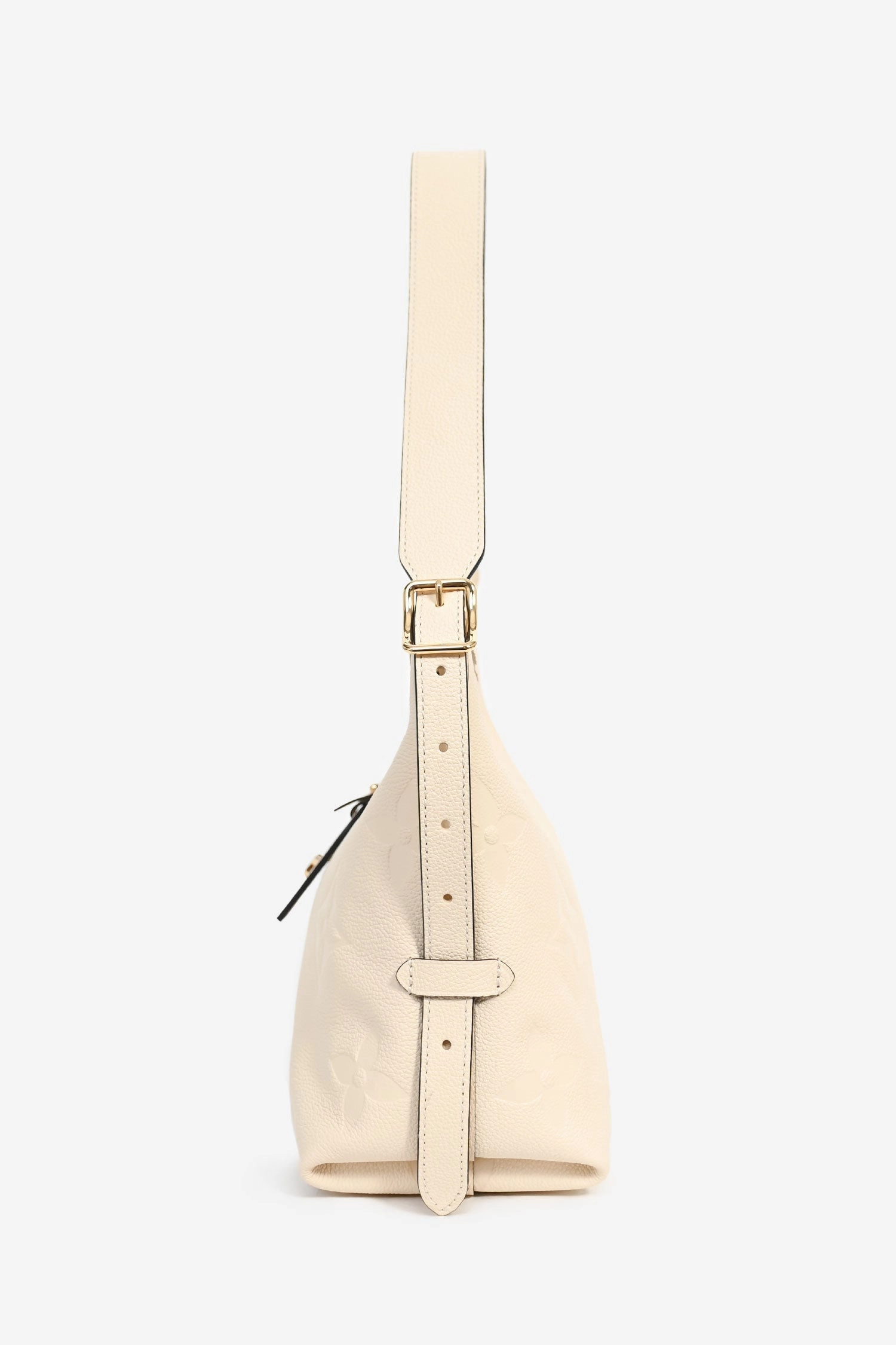 Louis Vuitton 2024 Cream Empreinte Caryall PM Shoulder Bag