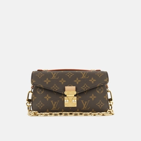 Louis Vuitton - Pochette Metis East / West - Monogram Canvas GHW - Pristine