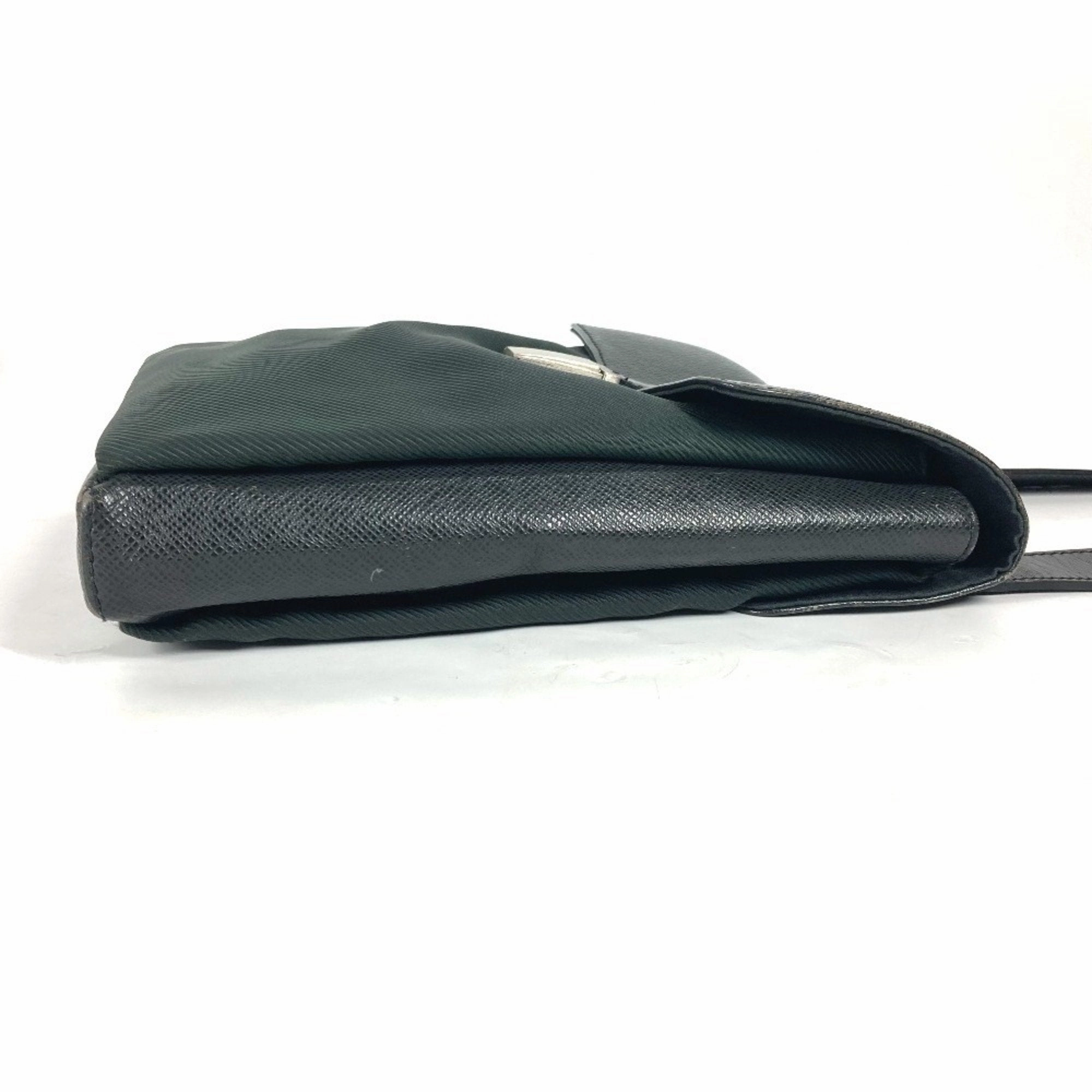 Louis Vuitton Ardoise  Taiga Leather Pochette Shoulder Bag (Pre-Owned)