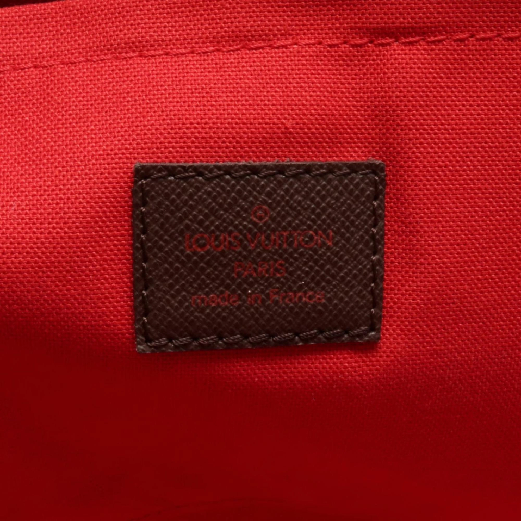 Louis Vuitton Belem Mm Canvas Shoulder Bag (Pre-Owned)