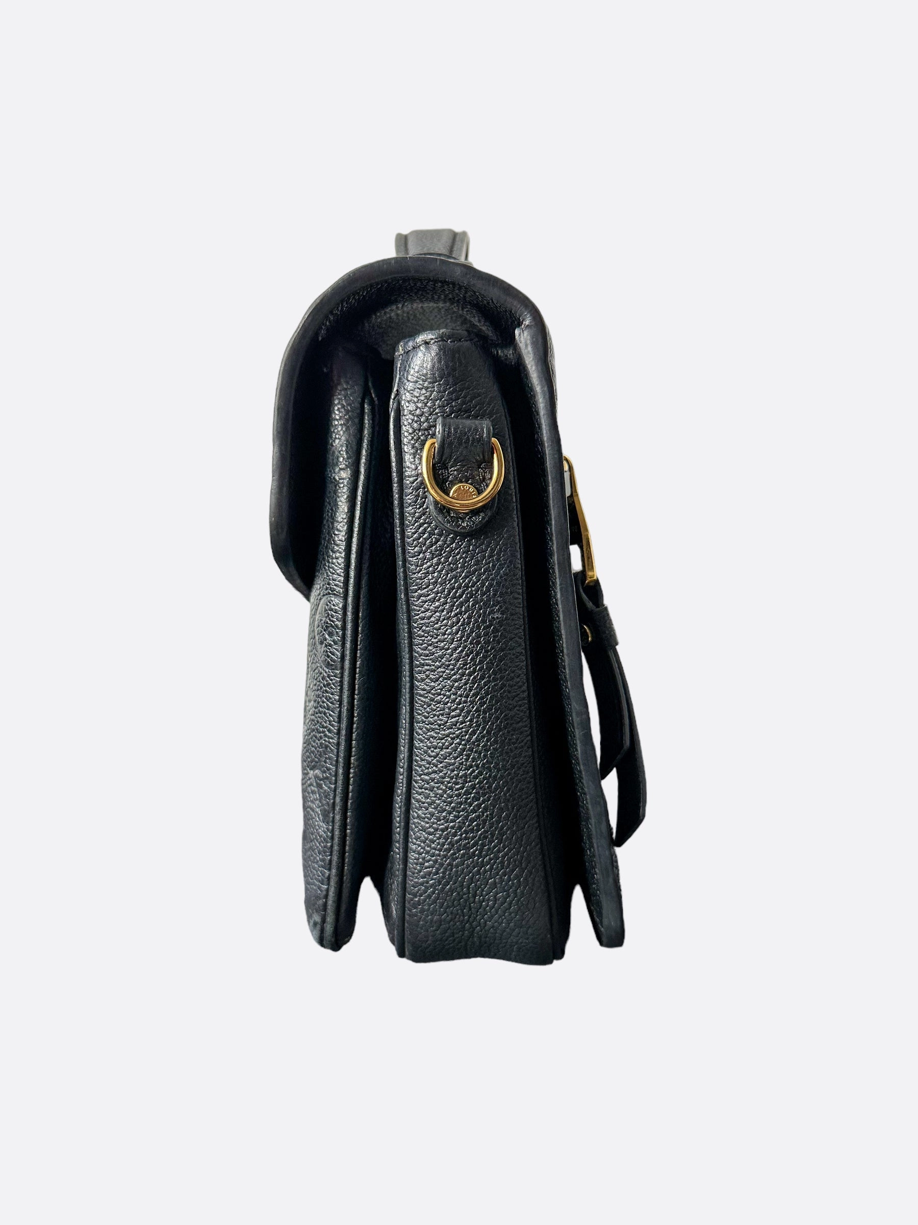 Louis Vuitton Black Empreinte Monogram Pochette Metis