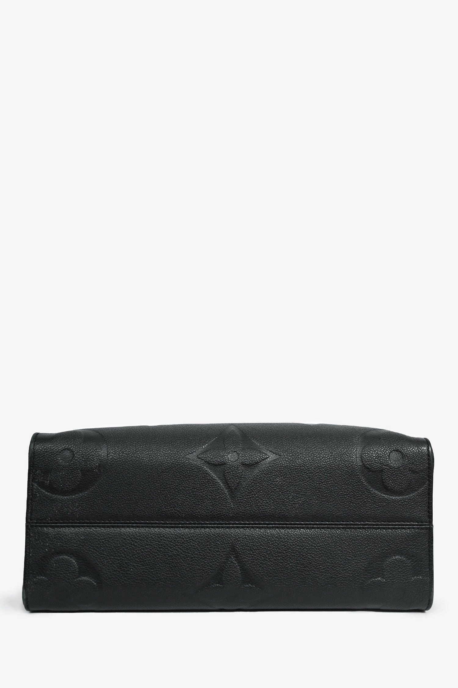 Louis Vuitton Black Monogram Empreinte 'OnTheGo' MM Tote