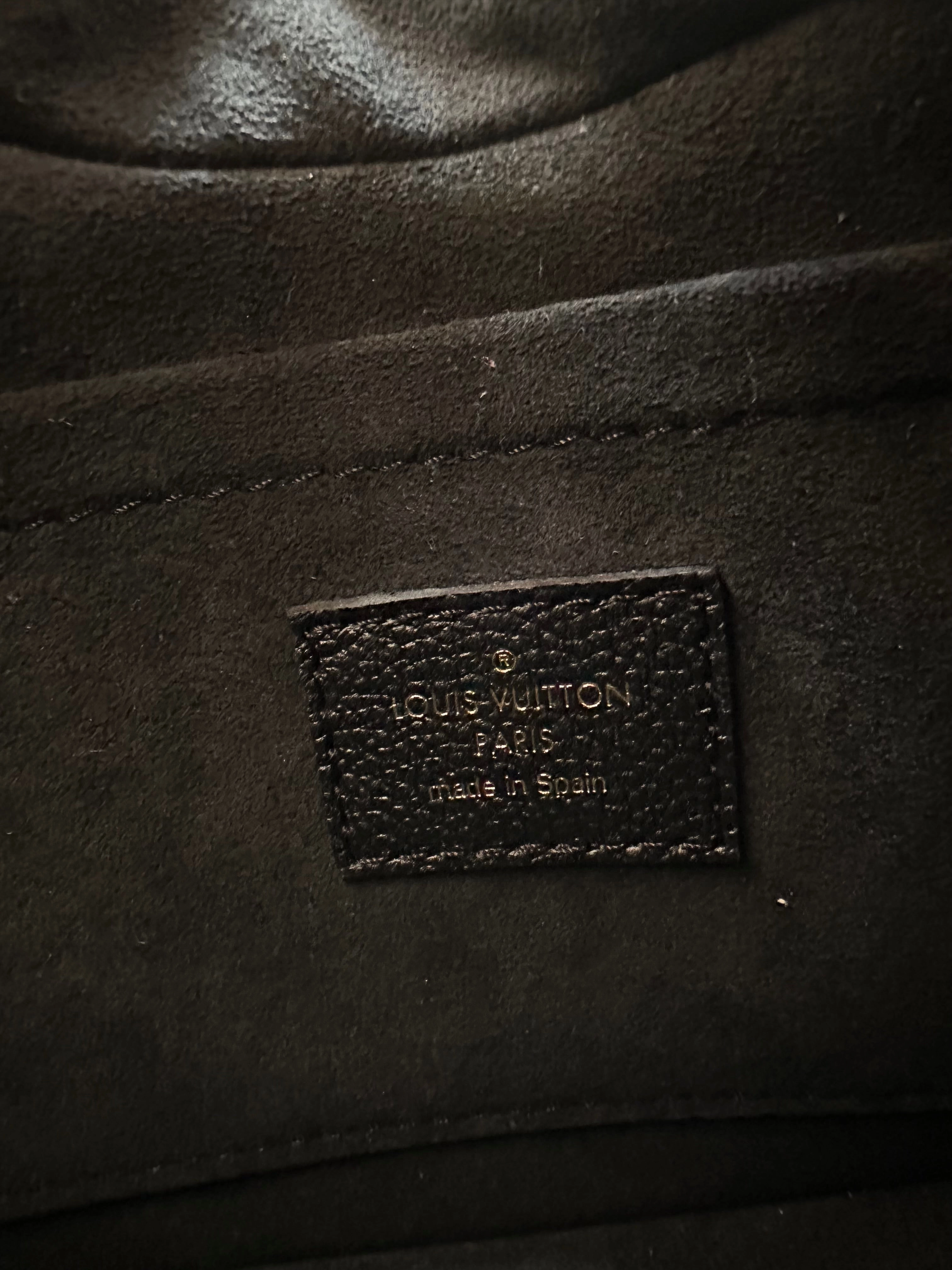 Louis Vuitton Black Monogram Empreinte Bagatelle