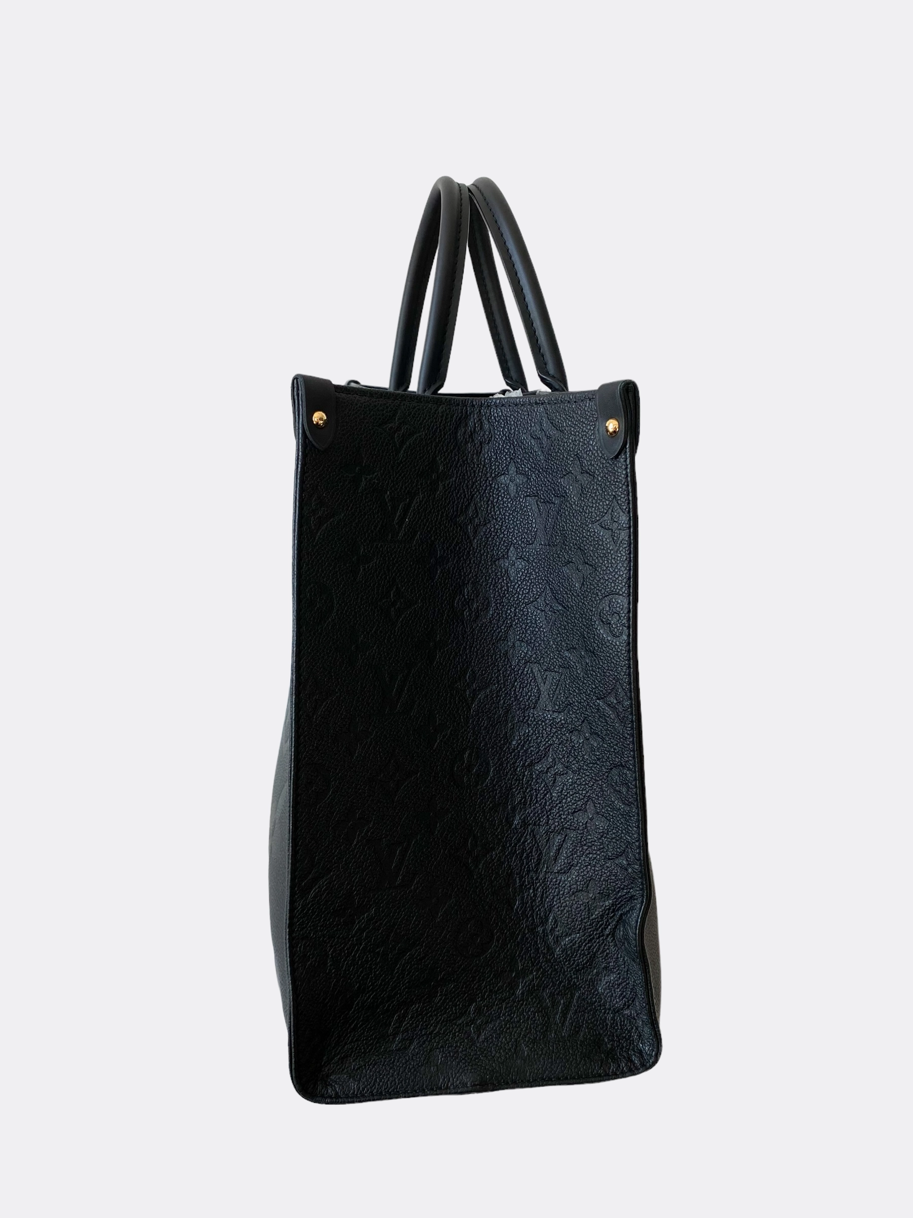 Louis Vuitton Black Monogram Empreinte OnTheGo GM