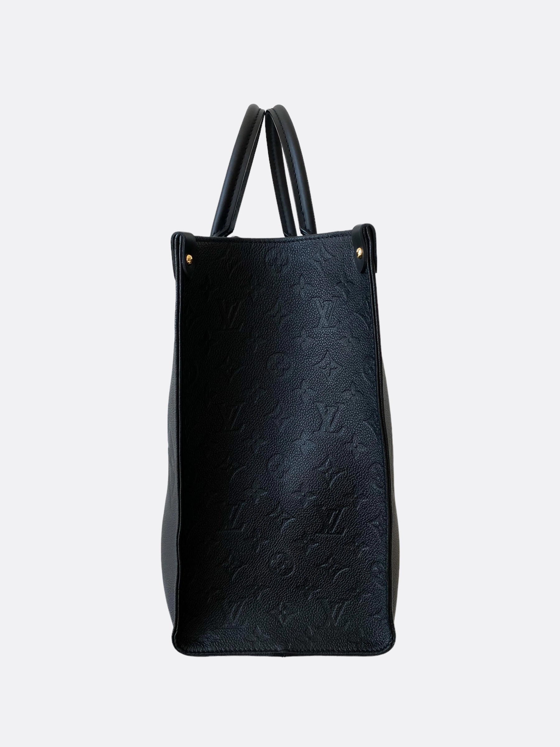 Louis Vuitton Black Monogram Empreinte OnTheGo GM