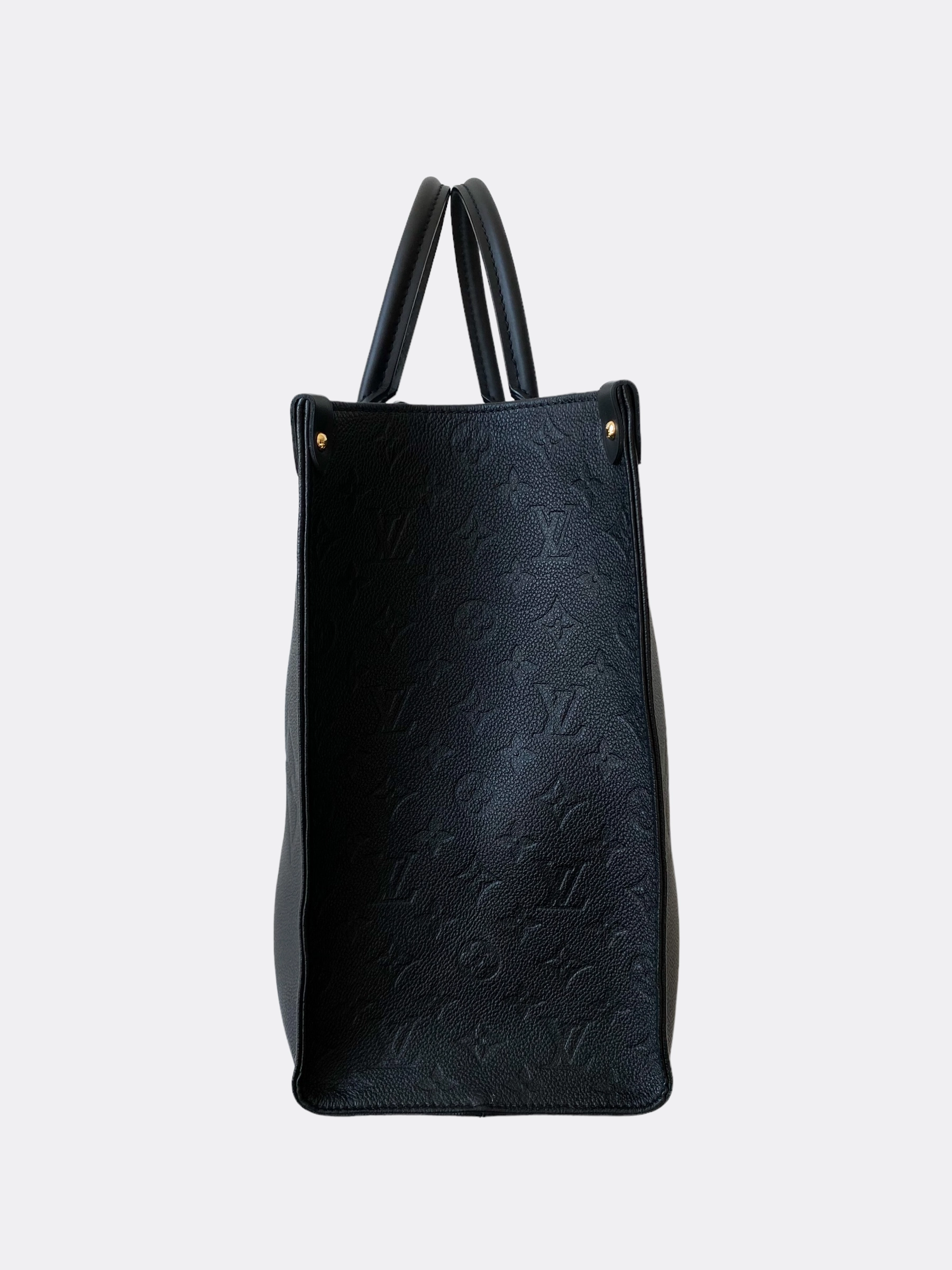 Louis Vuitton Black Monogram Empreinte OnTheGo GM