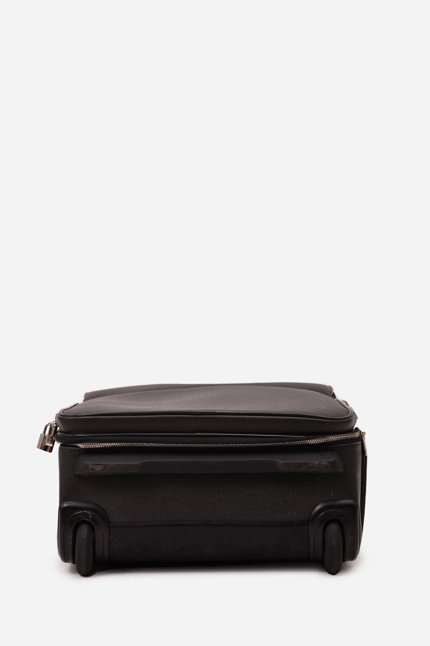 Louis Vuitton Black Taiga Leather Pegase 55 Suitcase With Garment Bag   Cosmetic Pouch