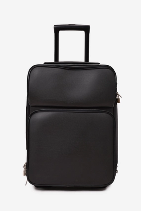 Louis Vuitton Black Taiga Leather Pegase 55 Suitcase With Garment Bag   Cosmetic Pouch