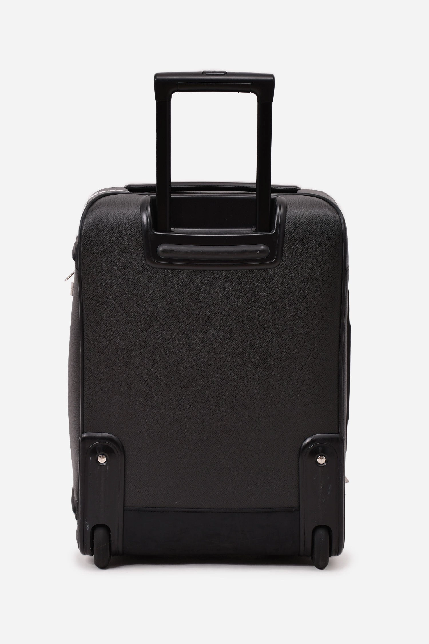 Louis Vuitton Black Taiga Leather Pegase 55 Suitcase With Garment Bag   Cosmetic Pouch