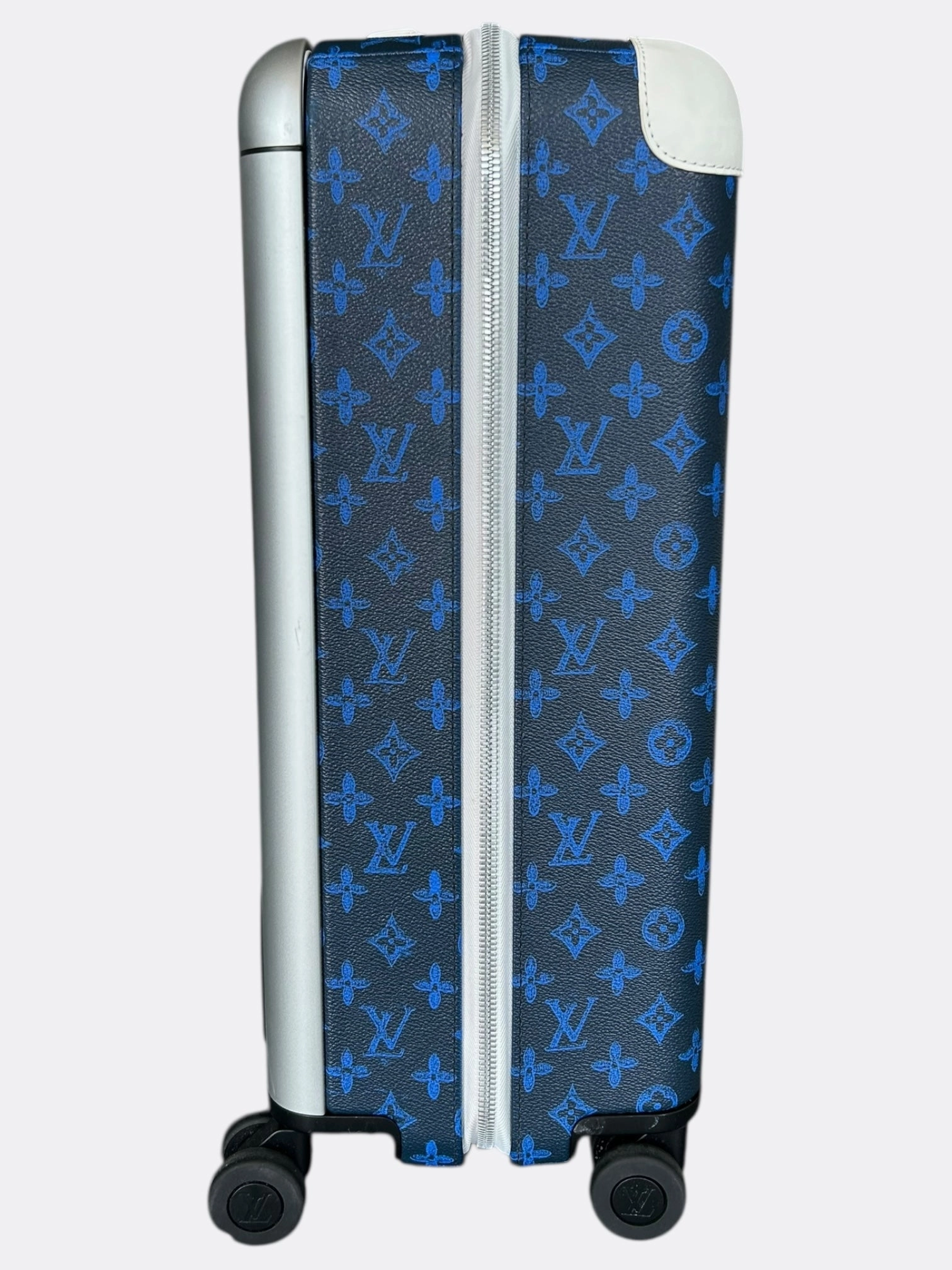 Louis Vuitton Blue & White Everyday Logo Monogram Horizon 55