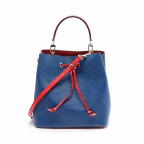 Louis Vuitton blue  Color Epi Leather Handbag (Pre-Owned)