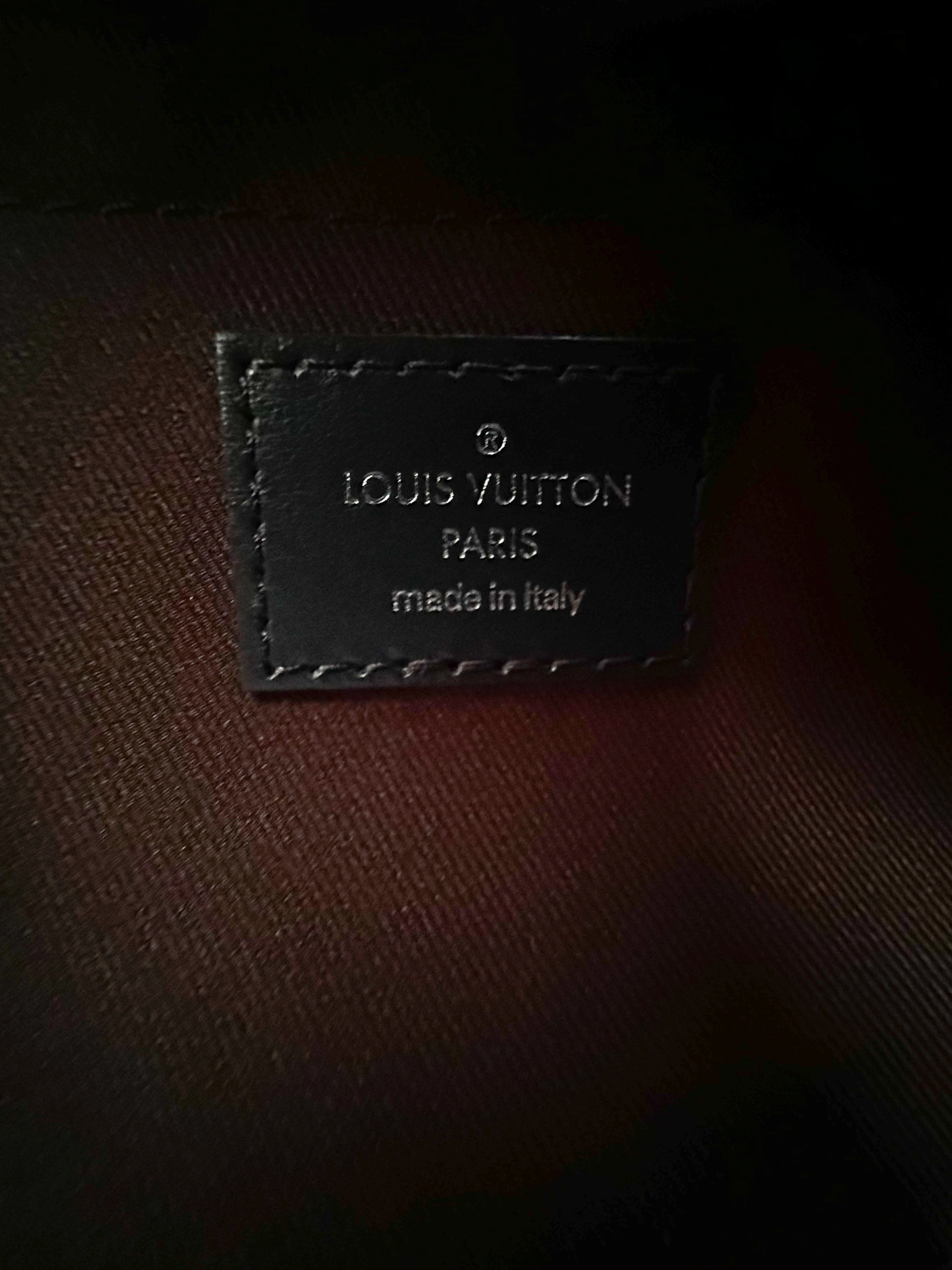 Louis Vuitton Blue Damier Rush Soft Polochon PM