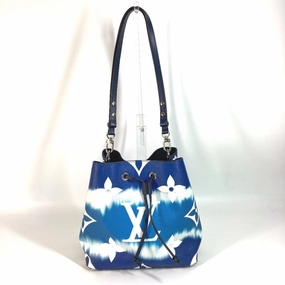 Louis Vuitton blue Leather Shoulder Bag (Pre-Owned)