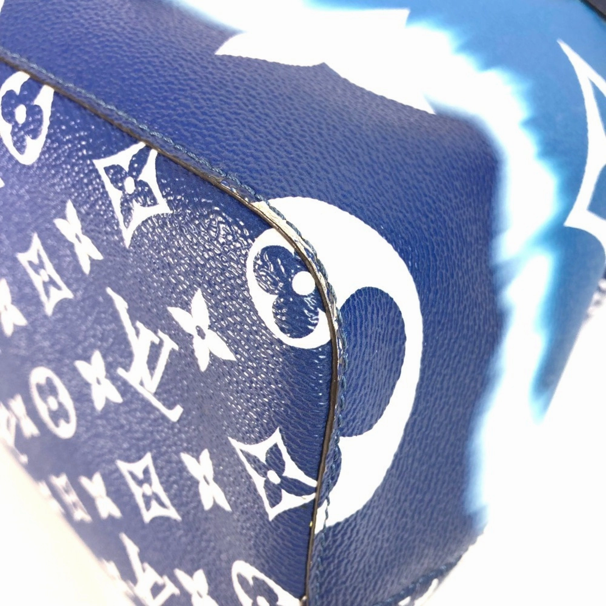 Louis Vuitton blue Leather Shoulder Bag (Pre-Owned)
