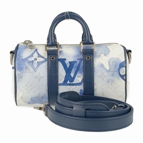Louis Vuitton blue Monogram Monogram Handbag Shoulder Bag (Pre-Owned)