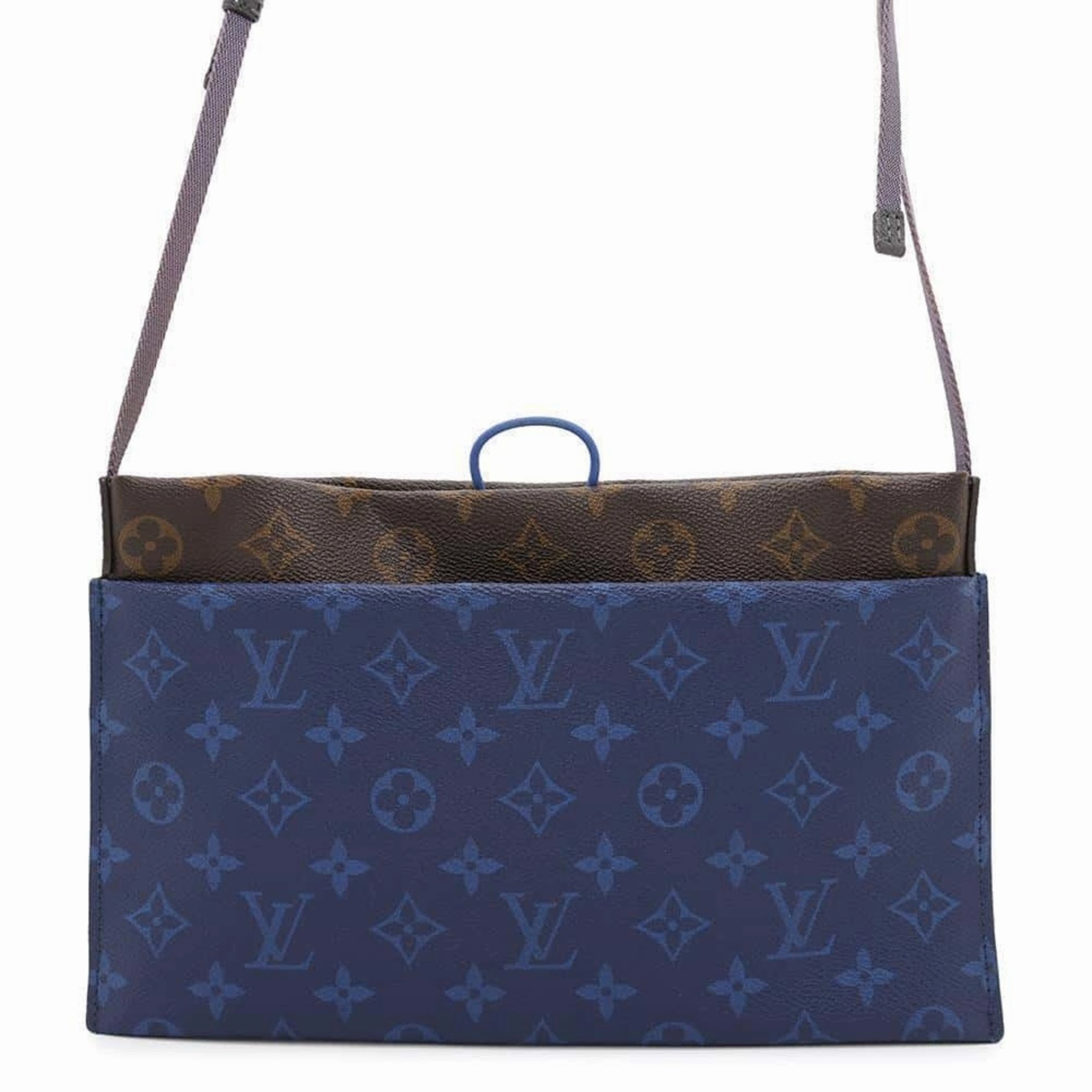 Louis Vuitton blue Monogram Shoulder Bag (Pre-Owned)