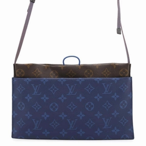 Louis Vuitton blue Monogram Shoulder Bag (Pre-Owned)