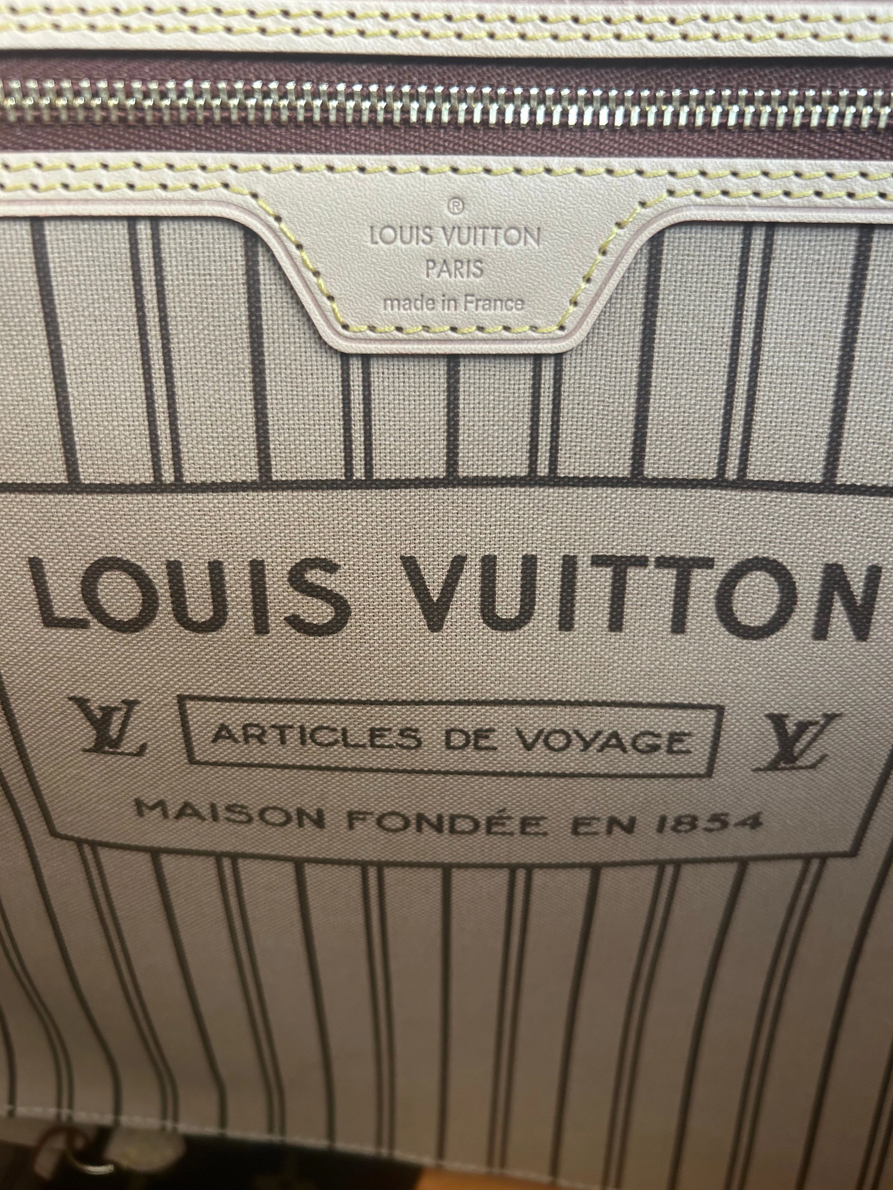 Louis Vuitton Brown Monogram Neverfull GM