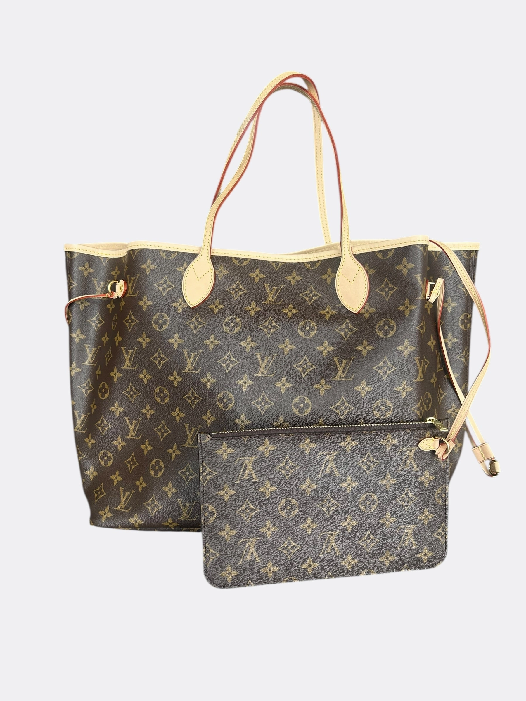 Louis Vuitton Brown Monogram Neverfull GM