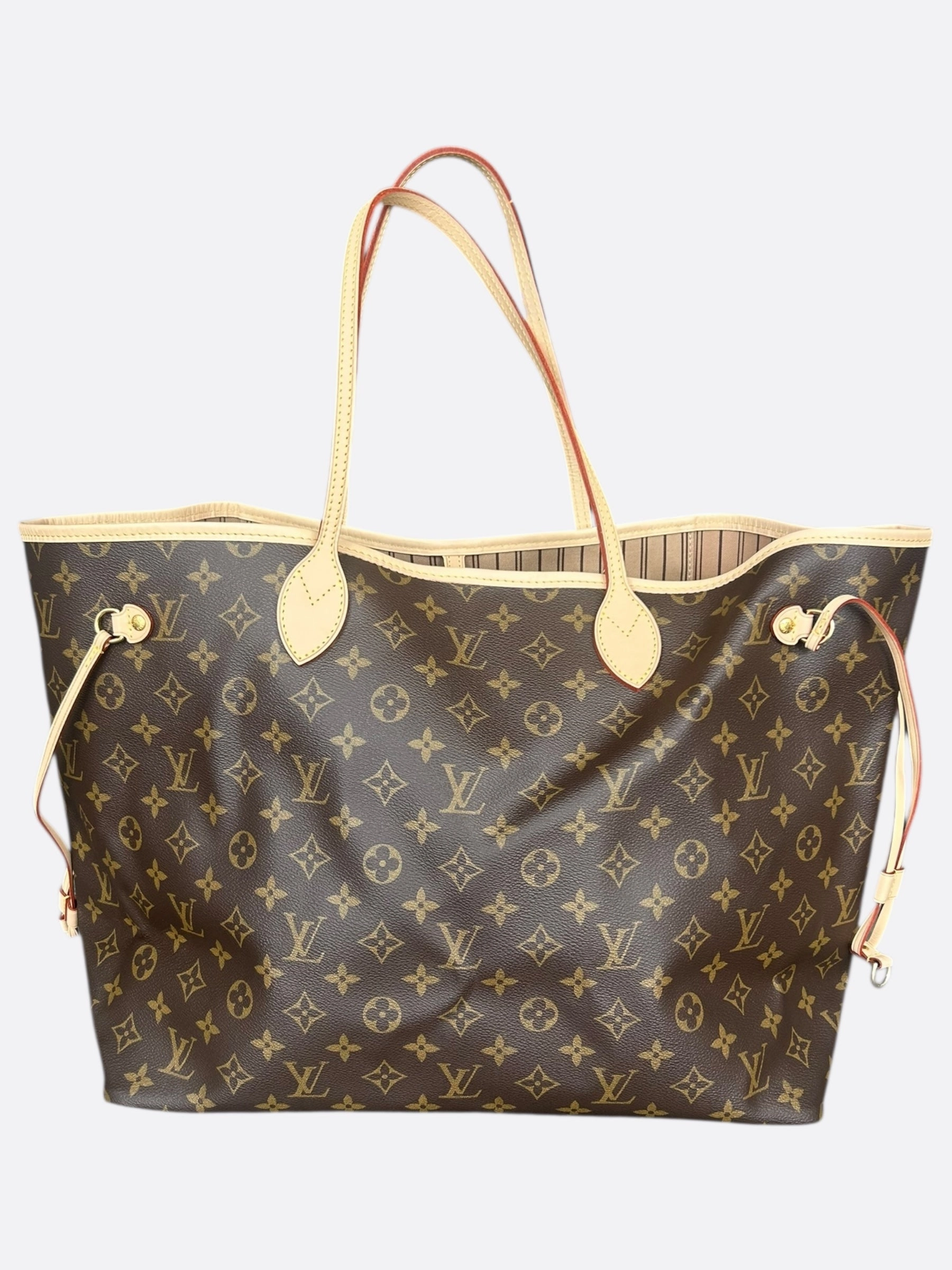 Louis Vuitton Brown Monogram Neverfull GM