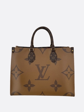Louis Vuitton Brown Reverse Monogram OnTheGo MM