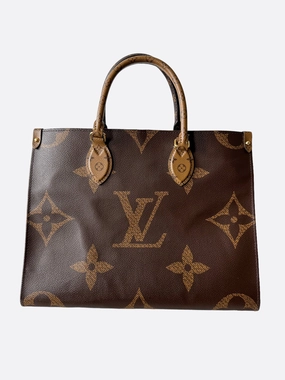 Louis Vuitton Brown Reverse Monogram OnTheGo MM