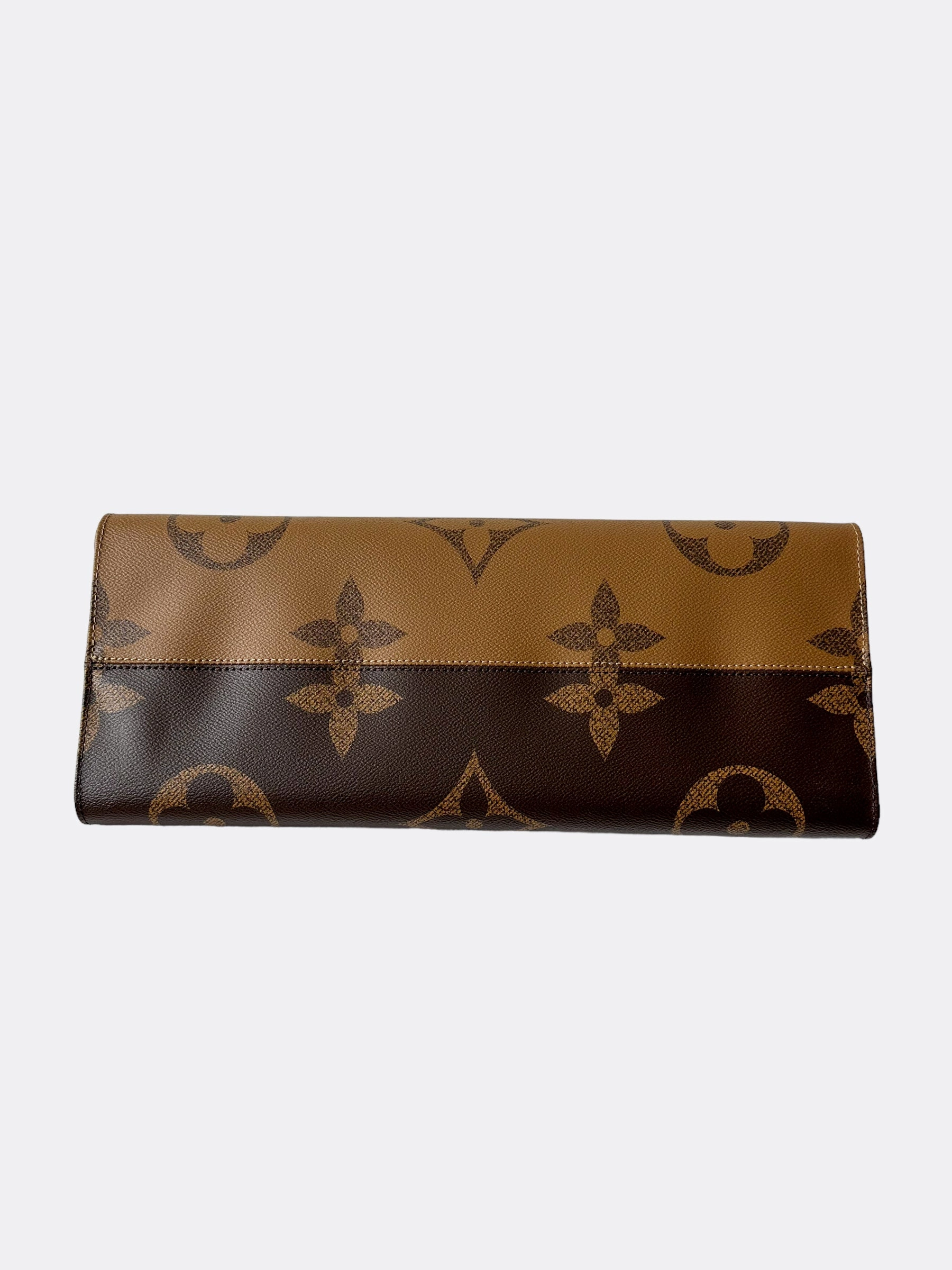 Louis Vuitton Brown Reverse Monogram OnTheGo Tote GM