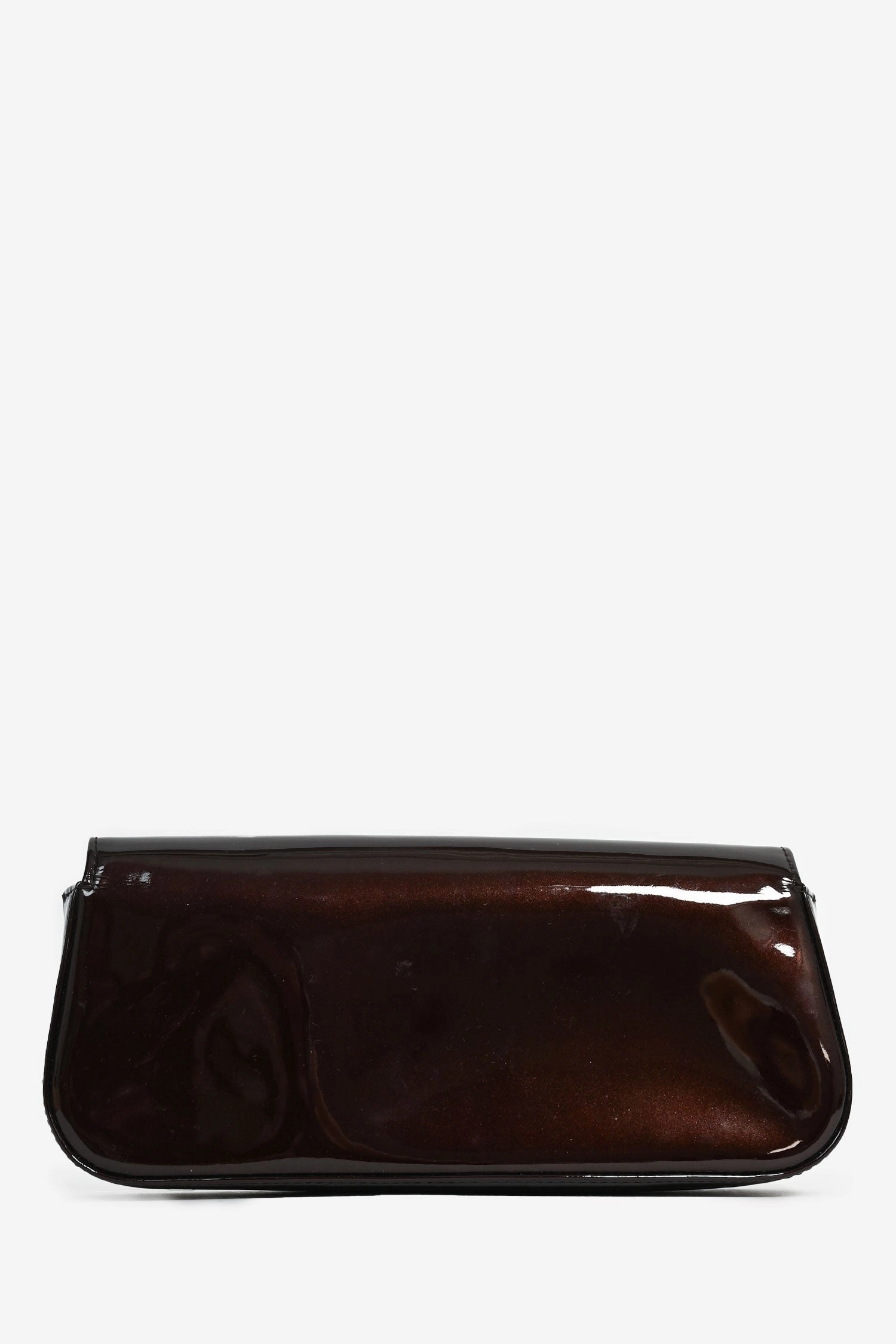 Louis Vuitton Burgundy Patent 'Sobe Clutch