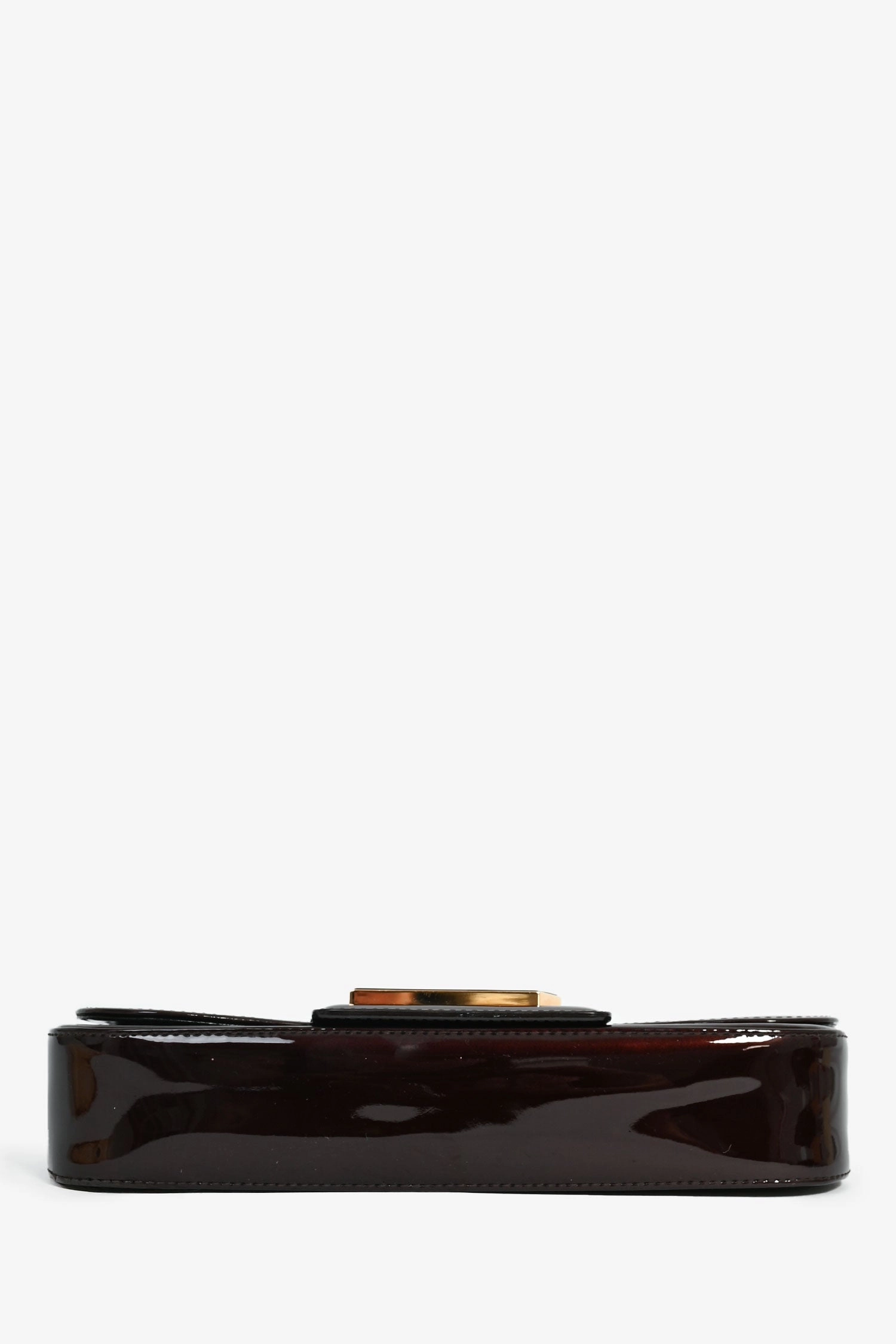 Louis Vuitton Burgundy Patent 'Sobe Clutch
