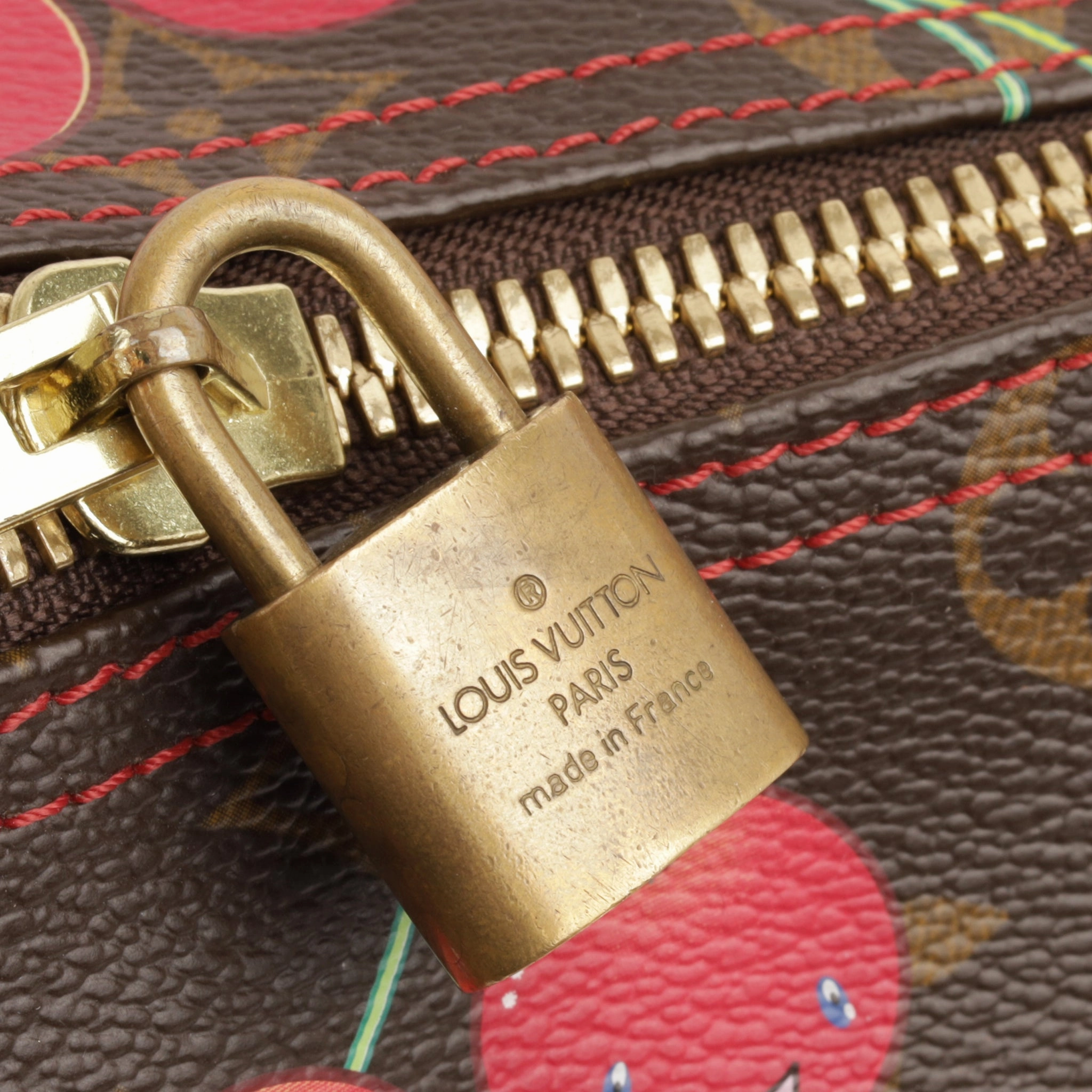 Louis Vuitton Cherry Keepall 45 - Takeshi Murakami