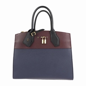 Louis Vuitton City Steamer Leather Handbag (Pre-Owned)