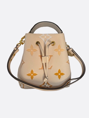 Louis Vuitton Cream & Gradient Monogram By The Pool Neo Noe BB