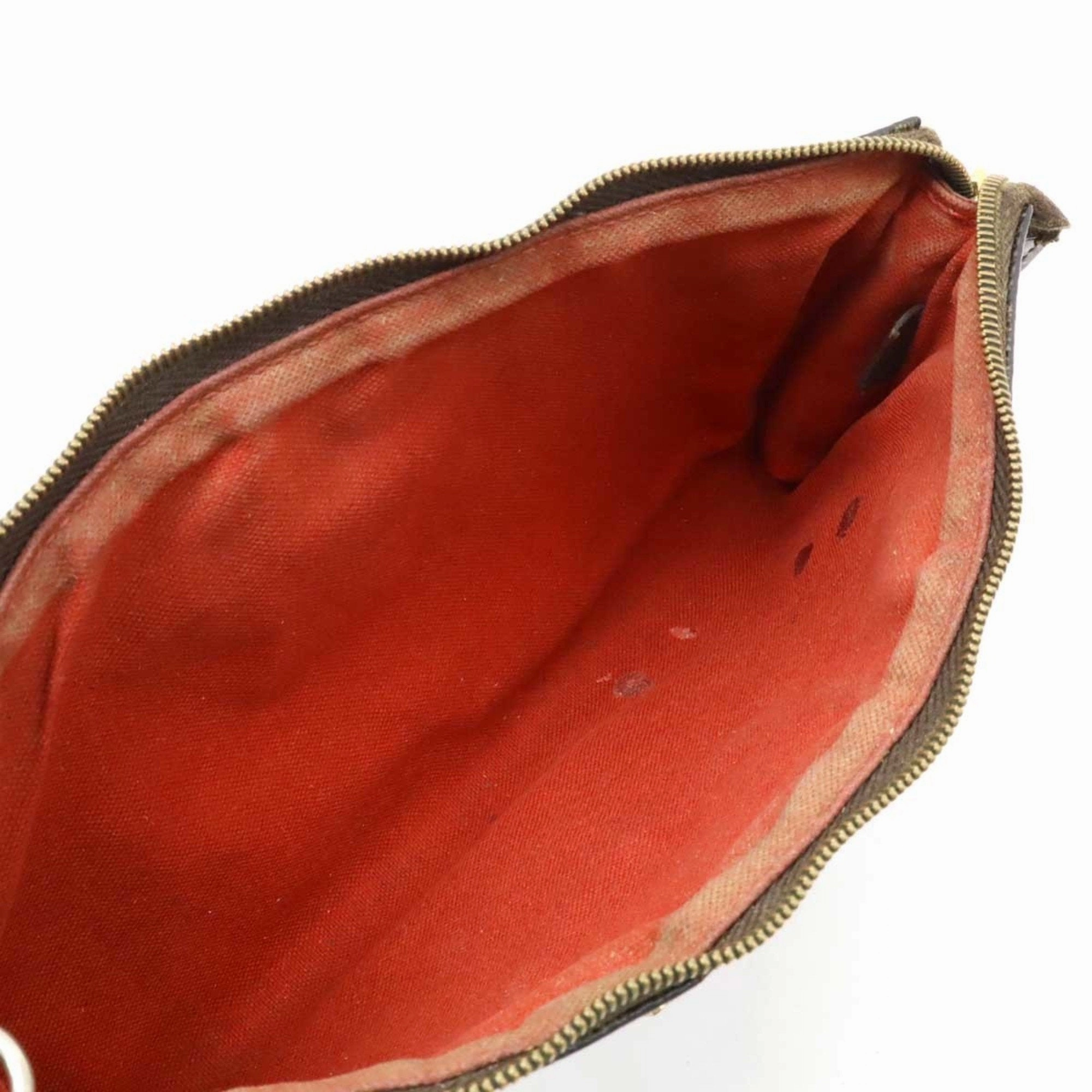 Louis Vuitton Damier Canvas Damier Canvas Handbag Pouch (Pre-Owned)